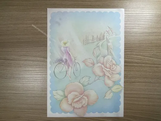 Papel de carta Paisagens - 274