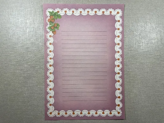 Papel de carta Coleção JBessa - 06