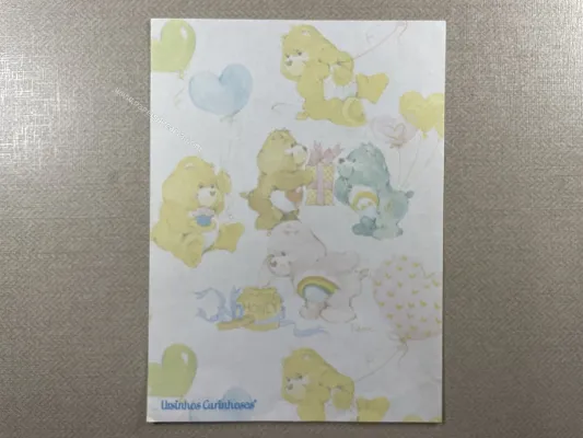 Papel de carta  dos ursinhos carinhosos - 121