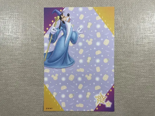 Papel de carta pequeno Disney Halloween 2005 - 13
