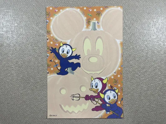 Papel de carta pequeno Disney Halloween 2005 - 14