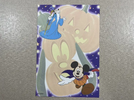 Papel de carta pequeno Disney Halloween 2005 - 23