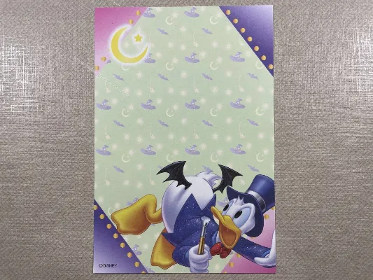 Papel de carta pequeno Disney Halloween 2005 - 24