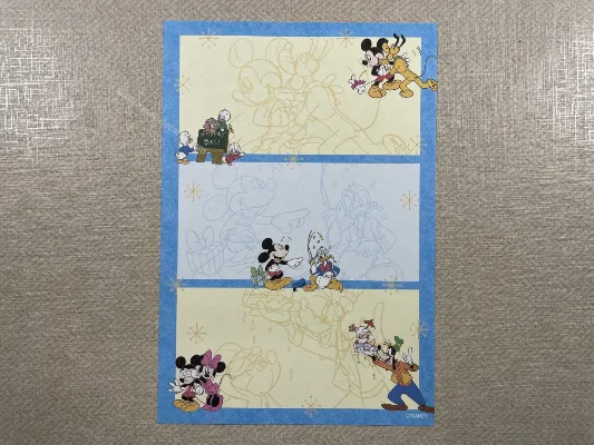 Papel de carta pequeno Disney  - 15