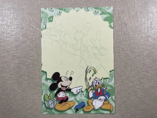 Papel de carta pequeno Disney  - 18
