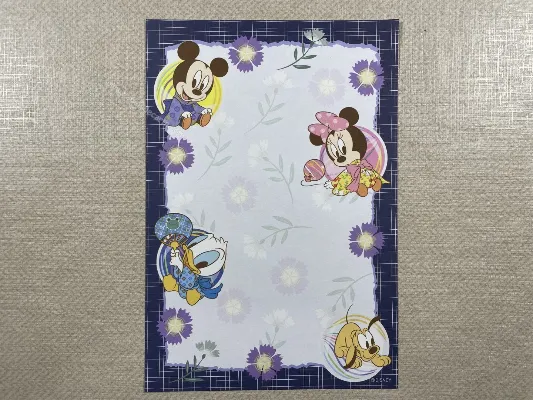 Papel de carta pequeno da Disney Baby - 05