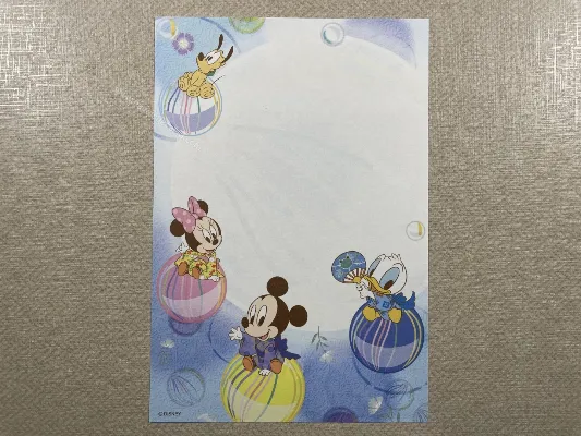 Papel de carta pequeno da Disney Baby - 23