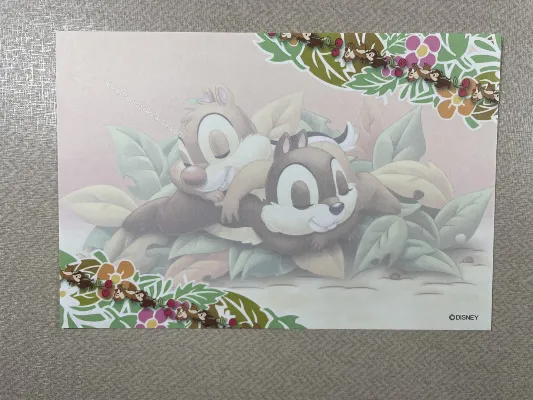 Papel de carta pequeno do Chip & Dale 05