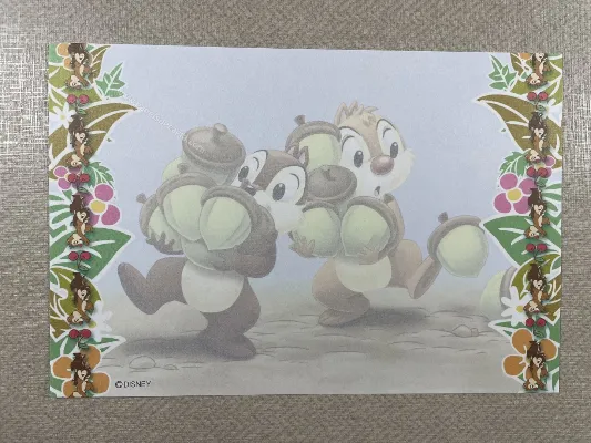Papel de carta pequeno do Chip & Dale 10