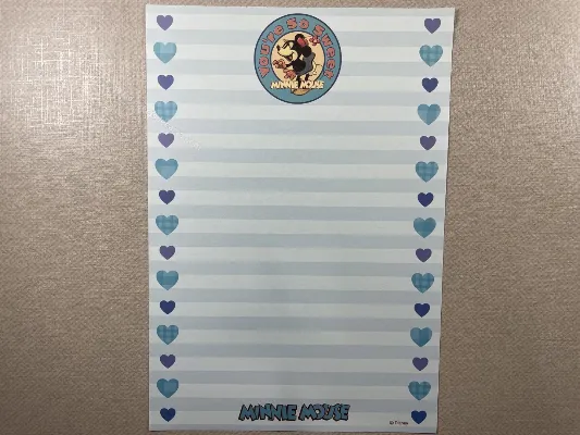 Papel de carta da Minnie - 10