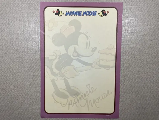 Papel de carta da Minnie - 18
