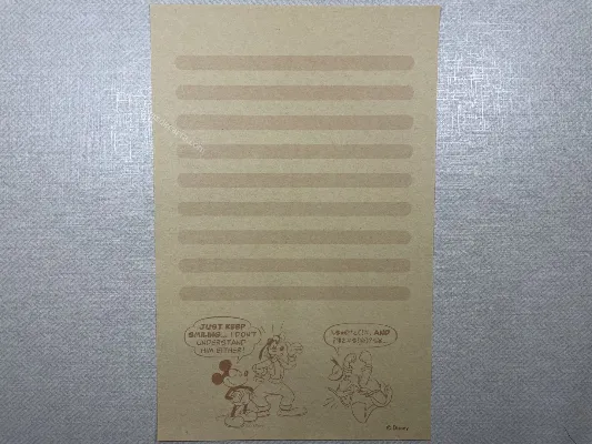 Papel de carta Mickey and Friends - 32
