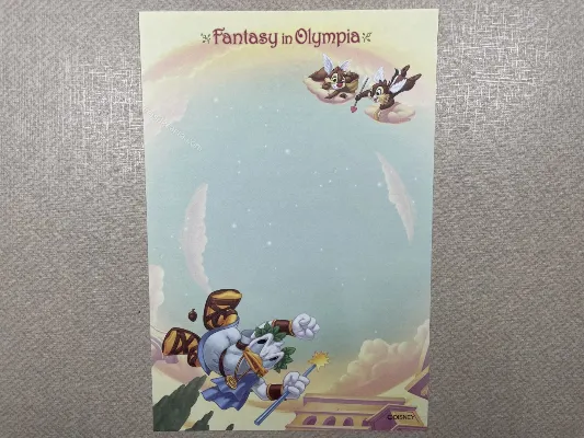 Papel de carta pequeno Disney  - 54
