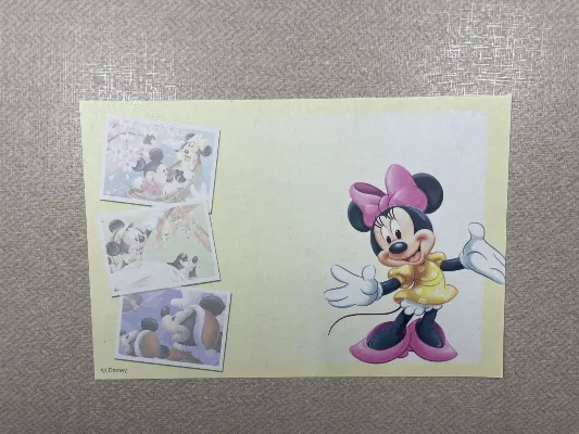 Papel de carta pequeno Disney  - 61