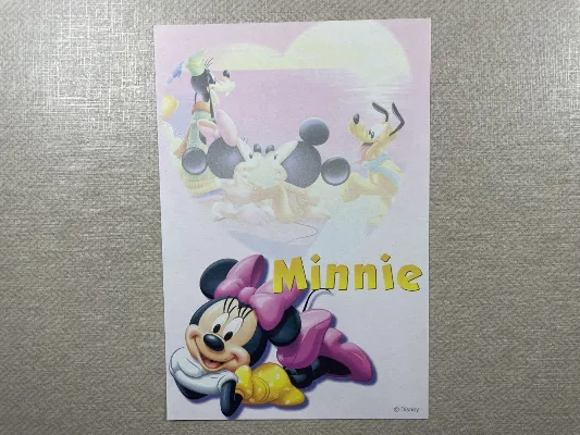 Papel de carta pequeno Disney  - 80