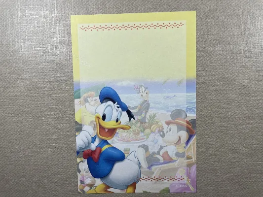 Papel de carta pequeno Disney  - 87