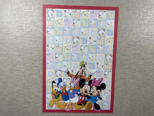 Papel de carta pequeno Disney  - 90