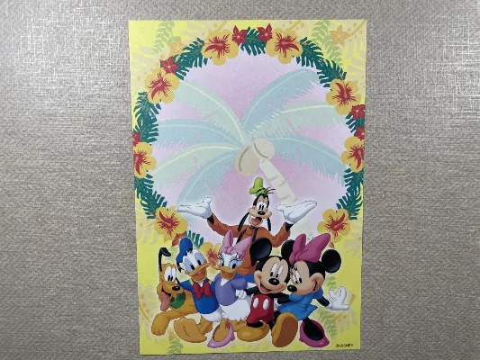 Papel de carta pequeno Disney  - 101