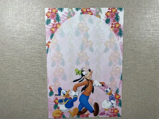 Papel de carta pequeno Disney  - 102