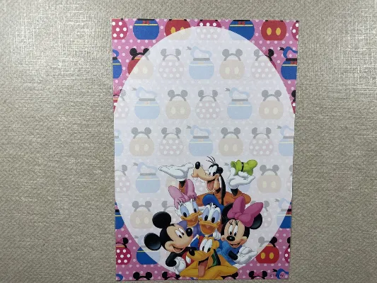 Papel de carta pequeno Disney  - 103
