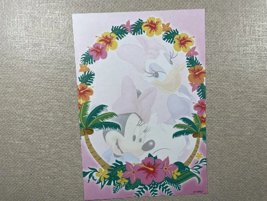 Papel de carta pequeno Disney  - 122