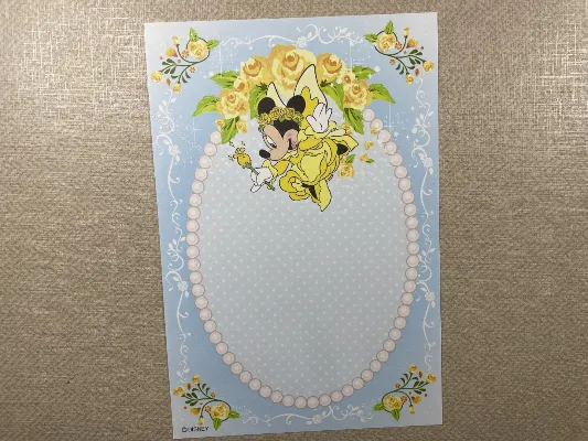 Papel de carta pequeno Disney  - 128