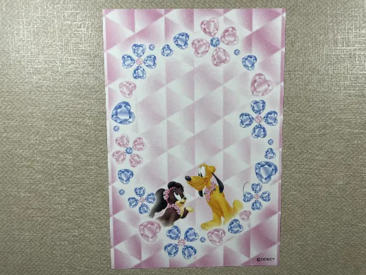 Papel de carta pequeno Disney  - 136