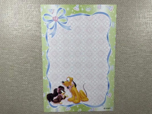 Papel de carta pequeno Disney  - 137
