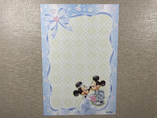 Papel de carta pequeno Disney  - 138