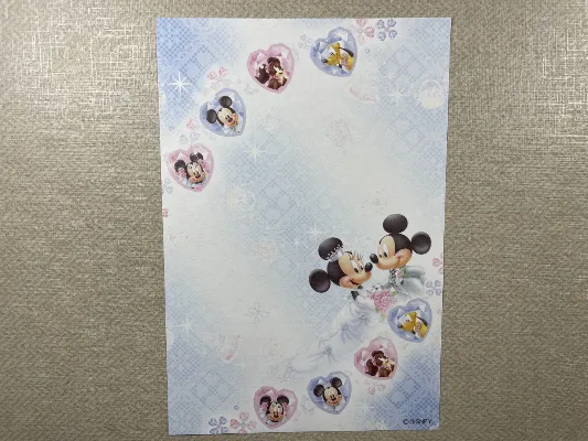 Papel de carta pequeno Disney  - 148
