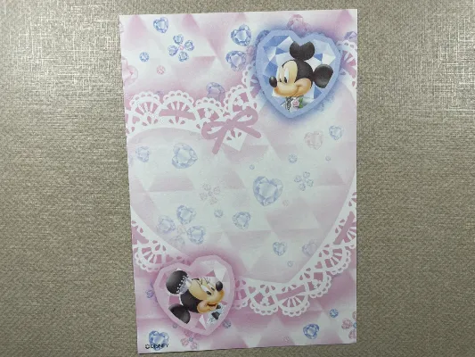 Papel de carta pequeno Disney  - 150
