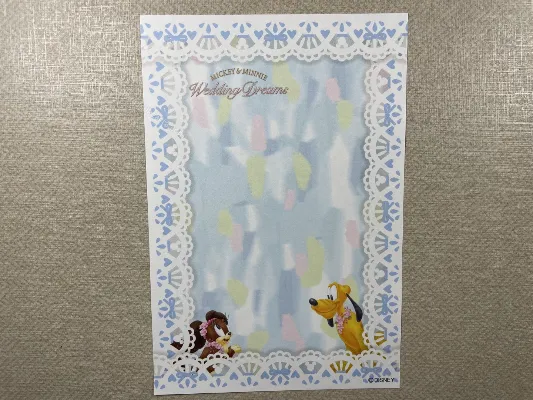 Papel de carta pequeno Disney  - 152