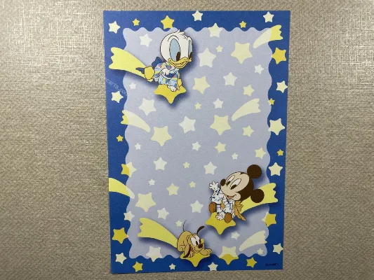 Papel de carta pequeno Disney  - 159