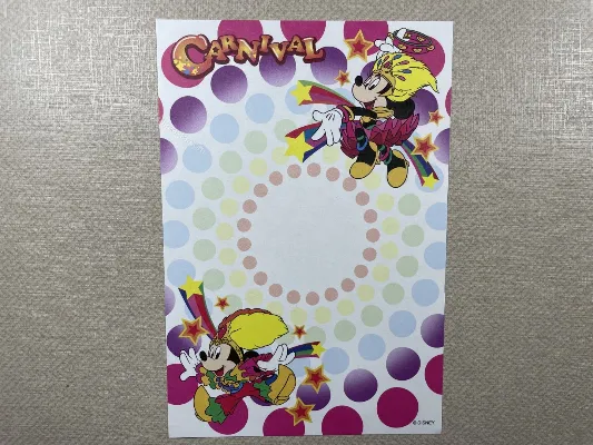 Papel de carta pequeno Disney  - 178