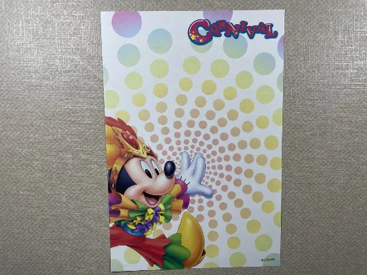 Papel de carta pequeno Disney  - 187