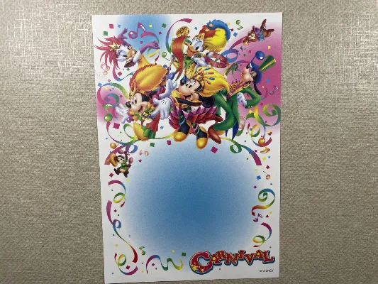 Papel de carta pequeno Disney  - 189