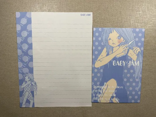 Conjunto de papel de carta importado - 124