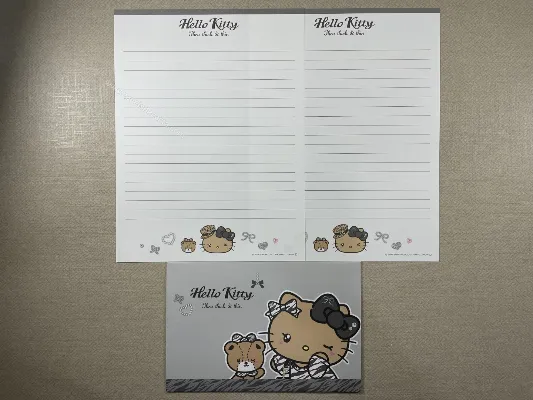 Papel de carta antigo da Hello Kitty 665