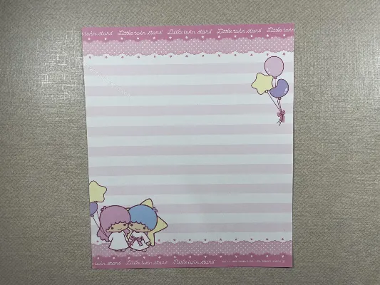 Papel de carta importado dos LTS - 109