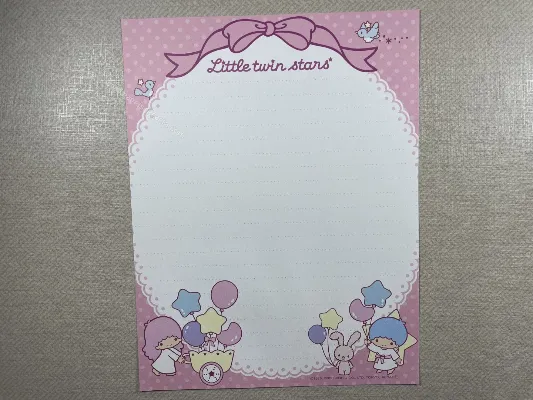 Papel de carta importado dos LTS - 110