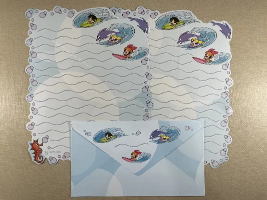 Papel de carta - Meninas Super Poderosas - 13