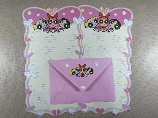 Papel de carta - Meninas Super Poderosas - 14
