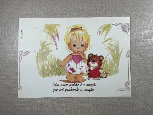 Papel de carta médio - Coleção Love Print - 202
