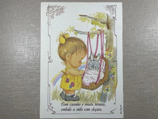 Papel de carta médio - Coleção Love Print - 213