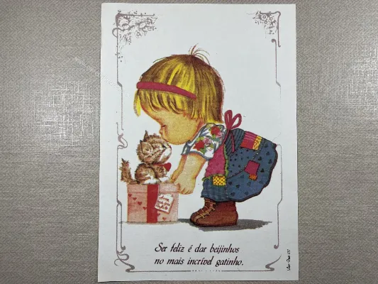 Papel de carta médio - Coleção Love Print - 217