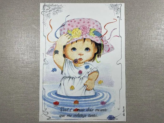Papel de carta médio - Coleção Love Print - 230