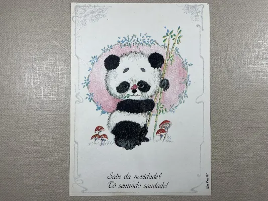 Papel de carta médio - Coleção Love Print - 233