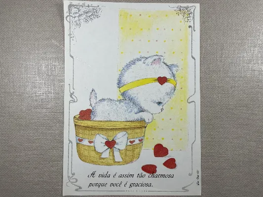 Papel de carta médio - Coleção Love Print - 237