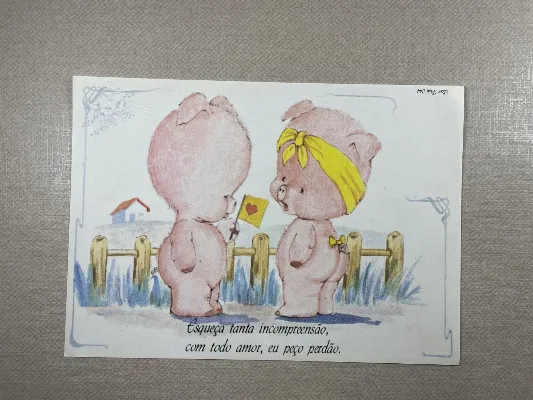 Papel de carta médio - Coleção Love Print - 244