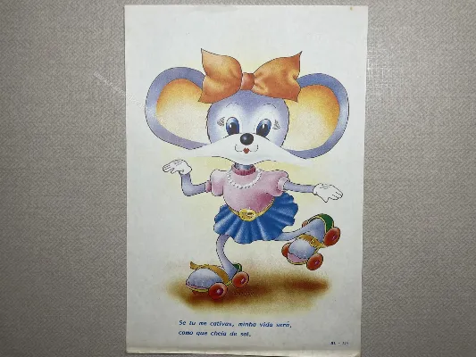 Papel de carta antigo - Coleção BL  - 123 - PAPEL COM AVARIA.